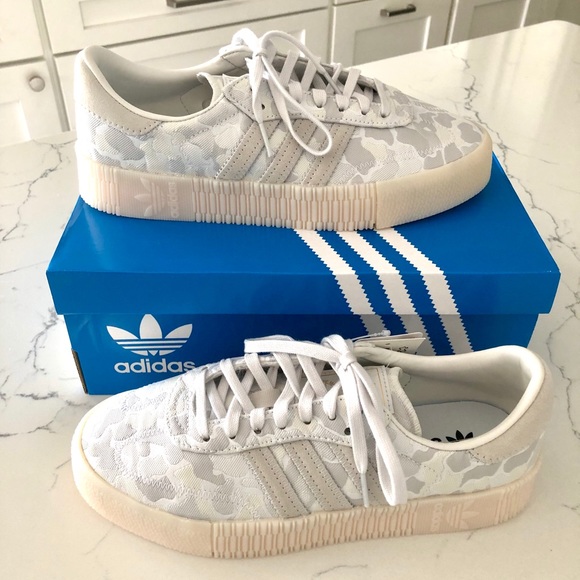 adidas sambarose grey